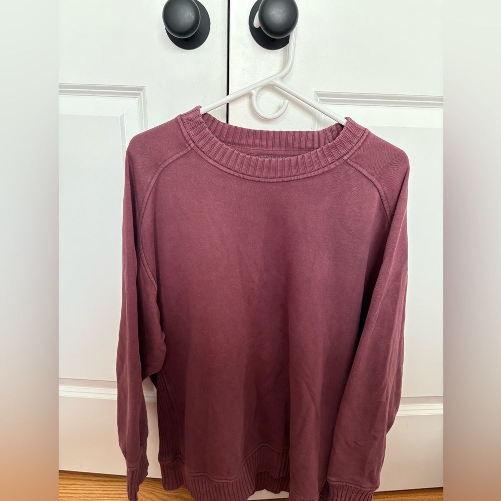 Aerie Dusty Rose Knit Pullover